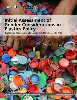 Initial Assessment of Gender Considerations in Plastics Policy cover