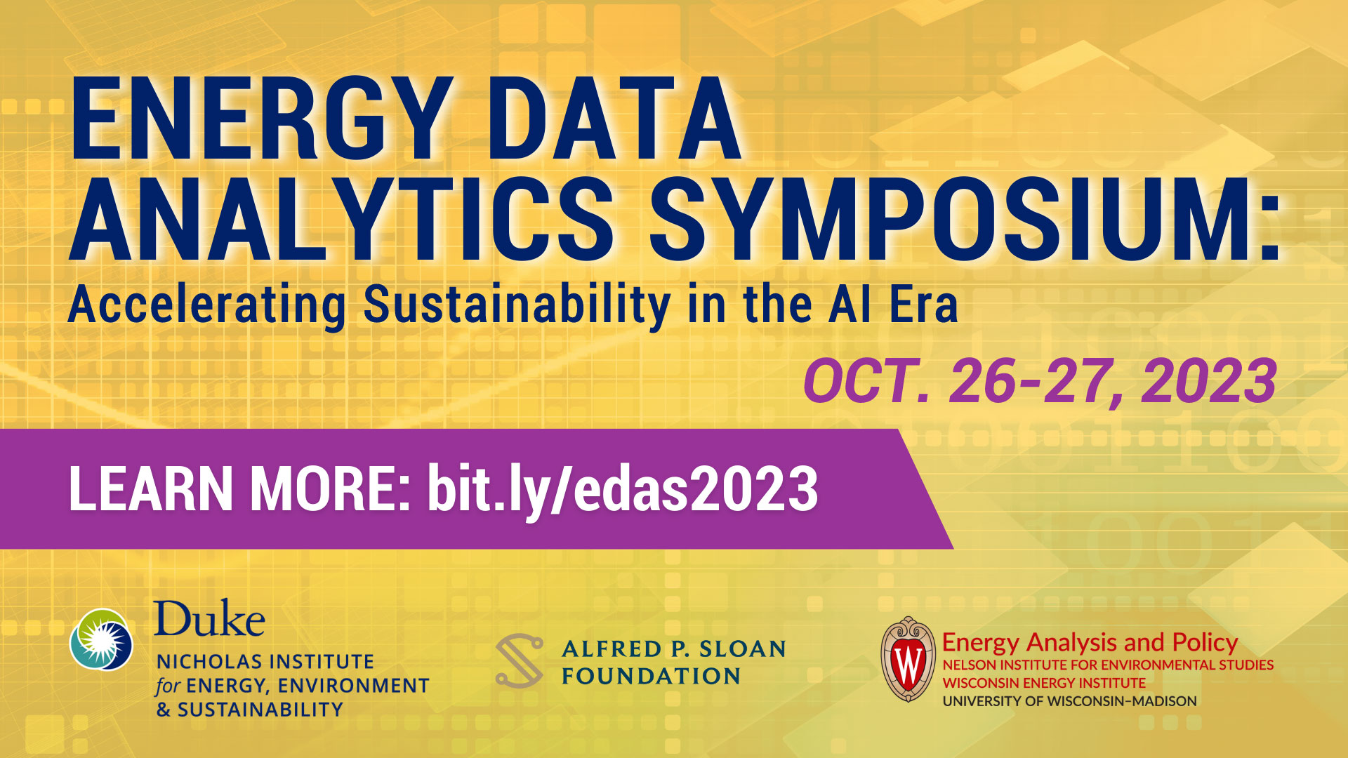 Energy data analytics symposium accelerating sustainability in the ai