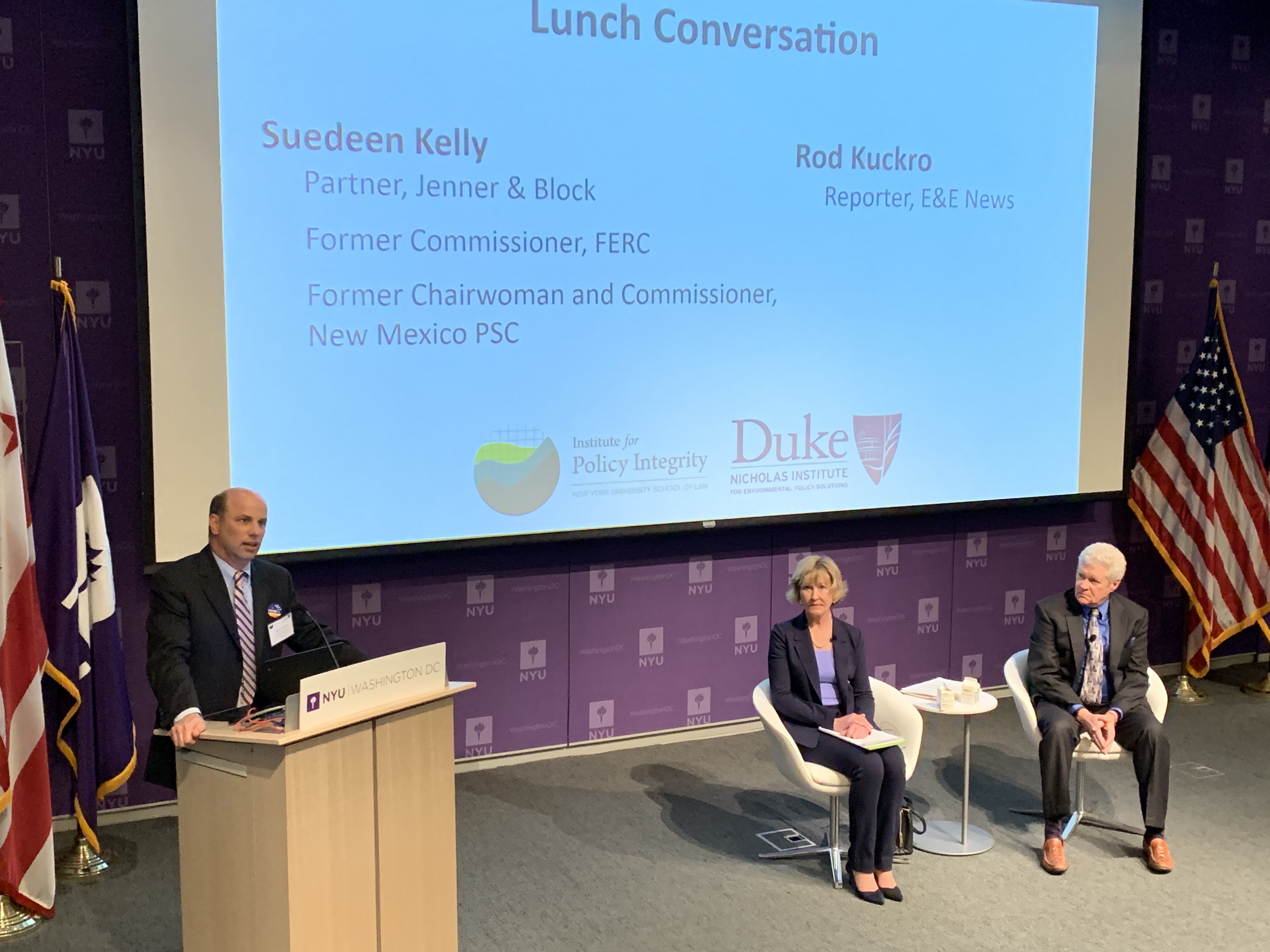 Tim Profeta introduces a conversation between Suedeen Kelly and Rod Kuckro