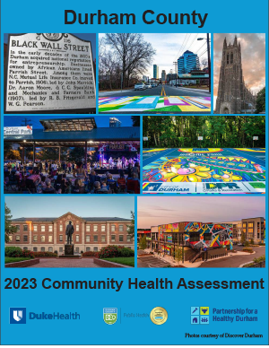 2023 Durham County Community Health Assessment cover