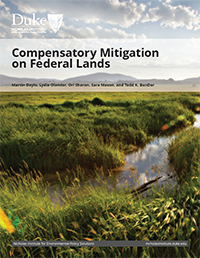 Compensatory Mitigation on Federal Lands Cover