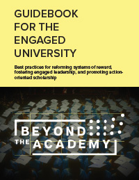 Guidebook for the Engaged University