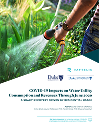 COVID-19 Impacts on Water Utility Consumption and Revenues Through June 2020