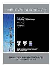 Electrical Transmission: Barriers and Policy Solutions