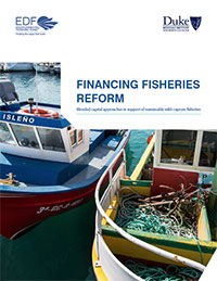 Financing Fisheries Reform: Blended Capital Approaches in Support of Sustainable Wild-Capture Fisheries