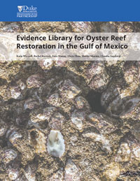 GEMS Evidence Library for Oyster Reef Restoration in the Gulf of Mexico cover