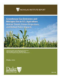 Greenhouse Gas Emissions and Nitrogen Use in U.S. Agriculture: Historic Trends, Future Projections, and Biofuel Policy Impacts