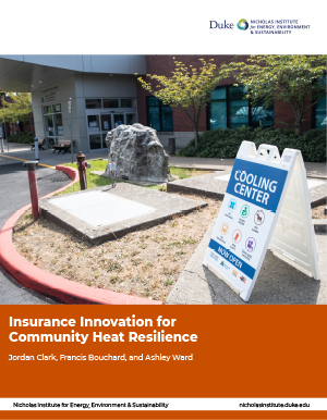 Insurance Innovation for Community Heat Resilience cover