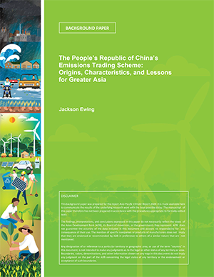 The People’s Republic of China’s Emissions Trading Scheme: Origins, Characteristics, and Lessons for Greater Asia cover