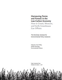 Harnessing Farms and Forests in the Low-Carbon Economy