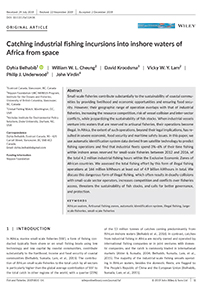 Catching Industrial Fishing Incursions into Inshore Waters of Africa from Space