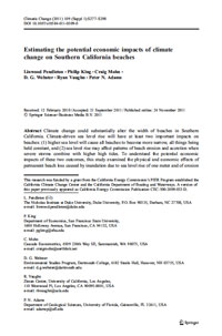 Estimating the Potential Economic Impacts of Climate Change on Southern California Beaches