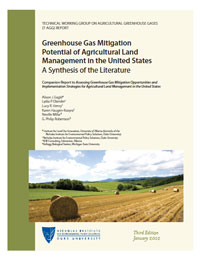 Greenhouse Gas Mitigation with Agricultural Land Management Activities in the United States—A Side-by-Side Comparison of Biophysical Potential