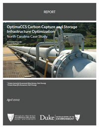 OptimaCCS Carbon Capture and Storage Infrastructure Optimization: North Carolina Case Study