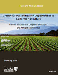 Greenhouse Gas Mitigation Opportunities for California Agriculture: Review of California Cropland Emissions and Mitigation Potential