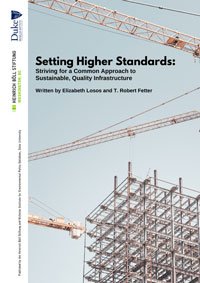 Publication cover of Setting Higher Standards: Striving for a Common Approach to Sustainable, Quality Infrastructure