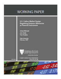 U.S. Carbon Market Design: Regulating Emission Allowances as Financial Instruments