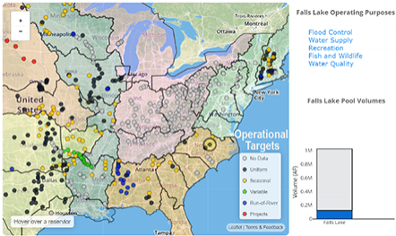 Visualizing U.S. Army Corps of Engineers Reservoir Data