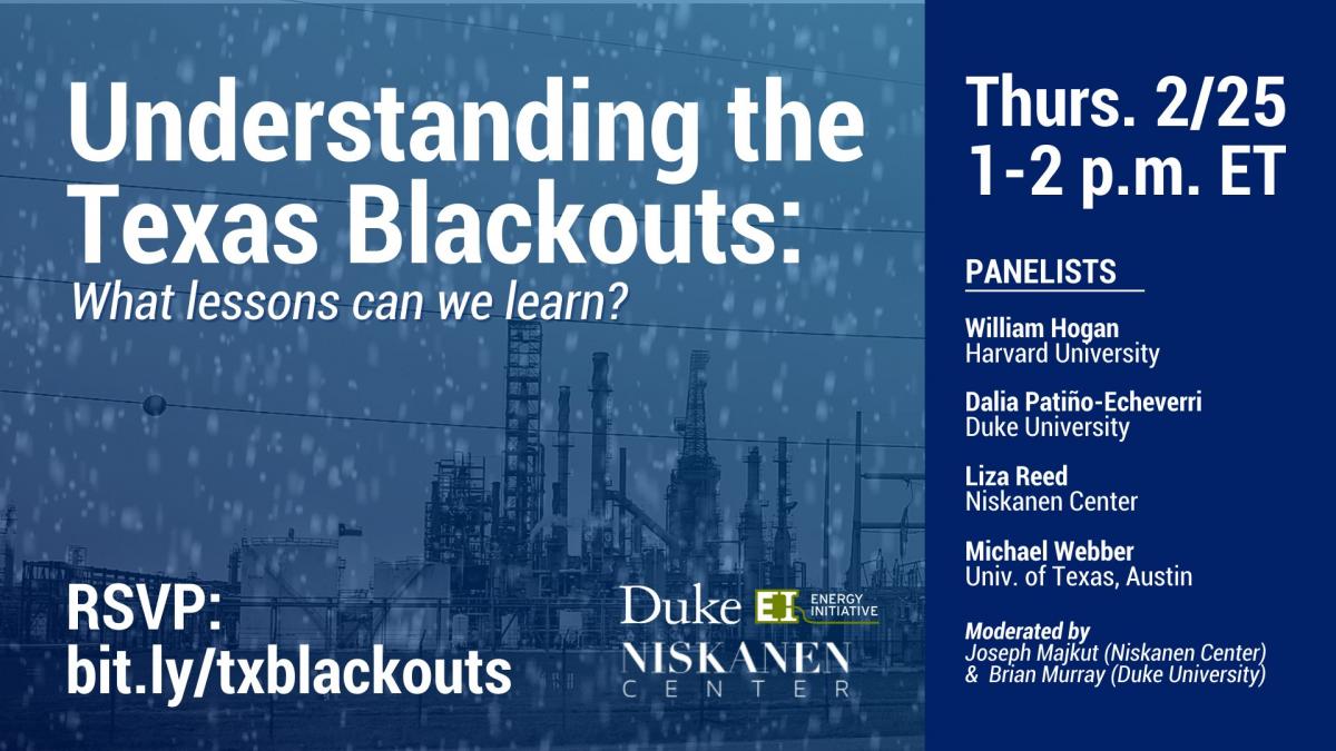 Understanding the Texas Blackouts: What can we learn?