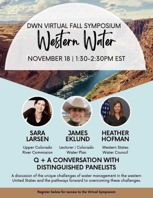 Duke Water Network Virtual Fall Symposium: Western Water 