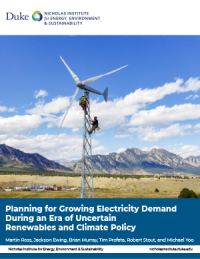 Planning for Growing Electricity Demand During an Era of Uncertain Renewables and Climate Policy cover