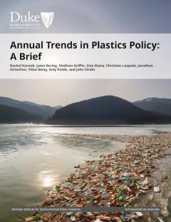 cover for Annual Trends in Plastics Policy: A Brief