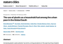 The Use of Plastic as a Household Fuel Among the Urban Poor in the Global South cover